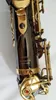 Japão w037 tenor b plana saxofone instrumentos instrumento genuíno ouro preto níquel nível profissional frete grátis