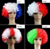 European Cup World Flags Wigs Fans Party Supplies Explosie Hoeden Carnival Festival Rekwisieten Groothandel Cosplay Cosplay Clown Wigs