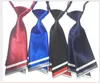 Женский галстук корейская версия студенческого двубортного кампуса профессиональная униформа короткий галстук красный и черный