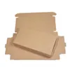 13 3 6 8 1 8cm Brown Craft Paper Gift Box Wishes Card Business Cards Package Paper Boxes Candy Jewelry Food Paperboard Box 50pcs l235Y