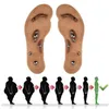Fotvård kudde bantning kropp gel padterapi akupressur ny massera kudde fotmassager magnetiska sko soles