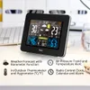 FJ3365B Digital Color Forecast Weather Station with Alert and Temperature/Humidity/Barometer/Alarm/Moon phase