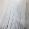 In Stock! One Layer 3 meters Long Wedding Veil Tulle With Comb Handmade Noble White Ivory Bridal Veil Headwear Wedding Accessory