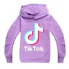 Tik Tok Kids Long Sleeve Hoodies Boy/Girl Tops Teen Kids TikTok Sweatshirt Jacket Hooded Coat Cotton Clothing