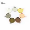 Boyute 50 Pieceslot Fit 12mm Cameo Cabochon Base Seting Pendant Blank Bezel Tray Diy Jewelry Accessories8928514