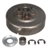 Kit staffa pignone tamburo frizione 3/8 7T per motosega Stihl 029 039 MS290 MS310 MS390 11256402004