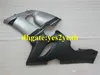 Gümüş Siyah Kawasaki Ninja ZX6R için Vücut Kiti 05 06 ZX-6R 636 Karoser ZX 6R 2005 2006 Motosiklet Perileri Set HP35