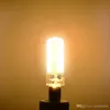 3W SMD 3014 LED G4 G9 Bulb Light 64LED Crystal Lampor Silicone Candle Corn Droplight Ljus Ljus Ljus 220V 110V Corn Bulb Light