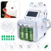 6 in1 Hydra Water Peeling Dermoabrasione Macchina RF Lifting Spray Machine Ultrasonic Beauty Equipment per Spa Home