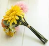 African Chrysanthemum Hydrangea Bundle Home Decoration Plant Simulated Flower Handheld Wedding Holiday Flower European Table Flower W1154