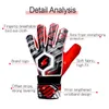 1 Pair anti-Slip Football Gloves for kids and adults full finger protection Soccer Goalkeeper Gloves