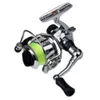 Mini XM100 Mulinello da pesca 2 + 1 Cuscinetti a sfera In acciaio inox Bait Casting Mulinelli Attrezzatura da pesca Accessori