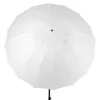 Freeshipping 75 "185 cm zachte paraplu witte diffusers studio fotografie doorzichtige paraplu voor fotostudio zachte lichtparaplu's