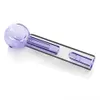 5.9 inchs length smoking accessories Purple Glass Pipes Oil Burner Pipe Water Bong Accessory Tobacco Herb waterPipes