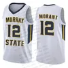 Ja Morant Murray State Racers University 12 Ja Morant College Basketball Jersey Mens Stitched 1 Zion Williamson Jerseys