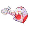 3 pezzi/set tenda da gioco giocattoli per bambini palla per bambini tenda tipi piscina di palline piscina tenda per bambini tunnel strisciante