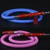 Narguilé Shisha tuyau fumer 39IN 1M remplacement pour petit moyen narguilé Chicha Sheesha plusieurs couleurs accessoires de conduite d'eau