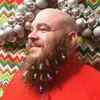 16 pièces noël barbe ornements suspendus père noël décor père noël barbe Clip décorations d'arbre de noël kerst decoratie