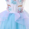 Le neonate vestono i bambini TUTU pizzo Tulle abiti da principessa estate dei cartoni animati Boutique bambini Vestiti 6 colori C4022