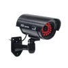 Caméra de sécurité factice/factice extérieure MOOL avec 30 lumières LED éclairantes (noir) CCTV Surveillance