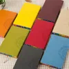 PU Leather Notepad Student Diary Book Rainbow Edge Notebook Kid Stationery Gift Multi Color 7nx2 C R