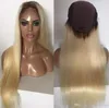 Celebrity pruiken kanten vooraan pruik 10a ombre blond 613 zijdeachtige rechte Vietnamese maagdelijk menselijk haar volledige kanten pruik voor blanke vrouw 4101872