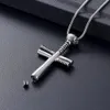 Personalized Cremation Jewelry Baseball Bat Cross Memorial Urn Necklace Inside Ashes For Women men Keepsake Pendant2971