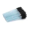 50 pièces jetables poignée en cristal brosse à cils Mascara baguettes en spirale applicateur greffage cils peigne à friser beauté outil de maquillage 4119256