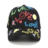 Summer Hip Hop Baseball Caps Love Letters Men Women Hats Handwriting Pattern Hats Letters Snapback Caps5247782