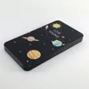 Rectangular Metal Box Phone Case Phone Tempered Glass Protective Film Packaging for iPhone Xs max Candy Biscuit Tin Box free shipping