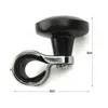 Universal metall ratt biltillbehör hjälper greppspinnsknapp Vändande handkontroll booster krafthandtag boll