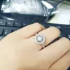 18K roségouden trouwringen originele doos voor Pandora 925 sterling zilveren vrouwen geschenk CZ diamanten RING set