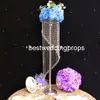 tall transparent decorative flower arrangement clear acrylic flower stand for wedding table centerpiece best01022