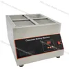 12kg 4 Pots Stainless Steel Commercial Use 110v 220v Electric Digital Dry Heat Chocolate Tempering Machine6166773