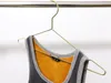 Roségouden metalen kleding shirts hanger met groove heavy duty sterke lagen hanger pak hanger1272193