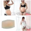 Nyaste Silikon Simulering Fake Belly Graviditet Visa Props Gravida Kvinnor Stora Tvillingar Kvinnor Fake Belly Dress 2000-3500G RRA2287