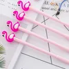 3 stuks / tas 0.38 mm Zwarte naaldbuis Creatieve Exquisite Flamingo Swan Gel Gel Pen School Pen Office Supplies Gifts1