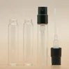 2ml Mini Transparent Glass Perfume Bottles, Empty Refilable Spray Bottle, Small Atomizer Perfume Sample Vials For Sale