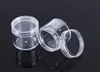 50Pcs/lot 10g 15g 20g Clear Sample Bottle Cosmetic Makeup Jar Pot Face Cream Container Travel Useful