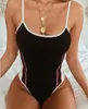 MJ-102 One Piece Mayo Kadınlar fırfır Seksi Mayo parça bikini Backless Yüzme Bodysuit Maillot De Bain Femme 2019 Çiçek Mayo