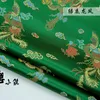 Rode Brokaat Jacquard Doek Kostuum Chinese Bruiloft COS kleding cheongsam Damast Satijnen stof Draak Phoenix1628824