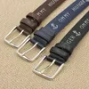 2019 Fashion Designer Mens Flag Belt Luxury Style Leather Fall Belts for Women Metal Pin Buckle Man Jeans Pants Genuine Leather Male Strap
