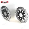 Arashi Kawasaki Z750 2007 - 2012 Ön Arka Fren Rotorları Disk Disk Kiti Motosiklet Aksesuarları 2008 2009 2010 2011 Z750R Versys 1000