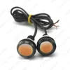 2pcs Waterproof 4W 23 milímetros Lens Ultra-fino Car LED Eagle Eye DRL Luz backup do final Brake lâmpada traseira Luz 7 Cores # 1073