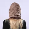 Fashion-Recentemente 1 Pz Donna Uomo Berretto da maglia Cappello Collo Orecchio Caldo Elasticità Antivento Inverno Outdoor DOD886