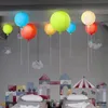 vetro colorato Lampada da soffitto a palloncino Camera da letto Scuola materna Camera dei bambini Scuola materna Hotel Mall Baby Room Luce moderna colorata