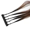 2G 100g 100Strands brazilian 6d hair extension 22inch Brazilian european human hair extensions