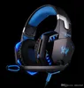 Nowe Głębokie Głębokie Głębokie Słuchawki Stereo Otoczone Słuchawki Gaming Headset Headset Słuchawki ze światłem dla PC LOL gry DHL Darmowa wysyłka