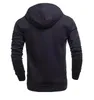 Moda com capuz masculino Ternos esportivos Preto Branco Agasalhos com capuz Jaqueta masculina/feminina Jaqueta com capuz com zíper Moda ZNE Jaqueta com capuz+calça