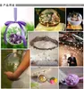 6/8/10cm Food Grade PS Christmas Ball Transparent Plastic Hollow Ball Creative Christmas Decoration Hanging Ball